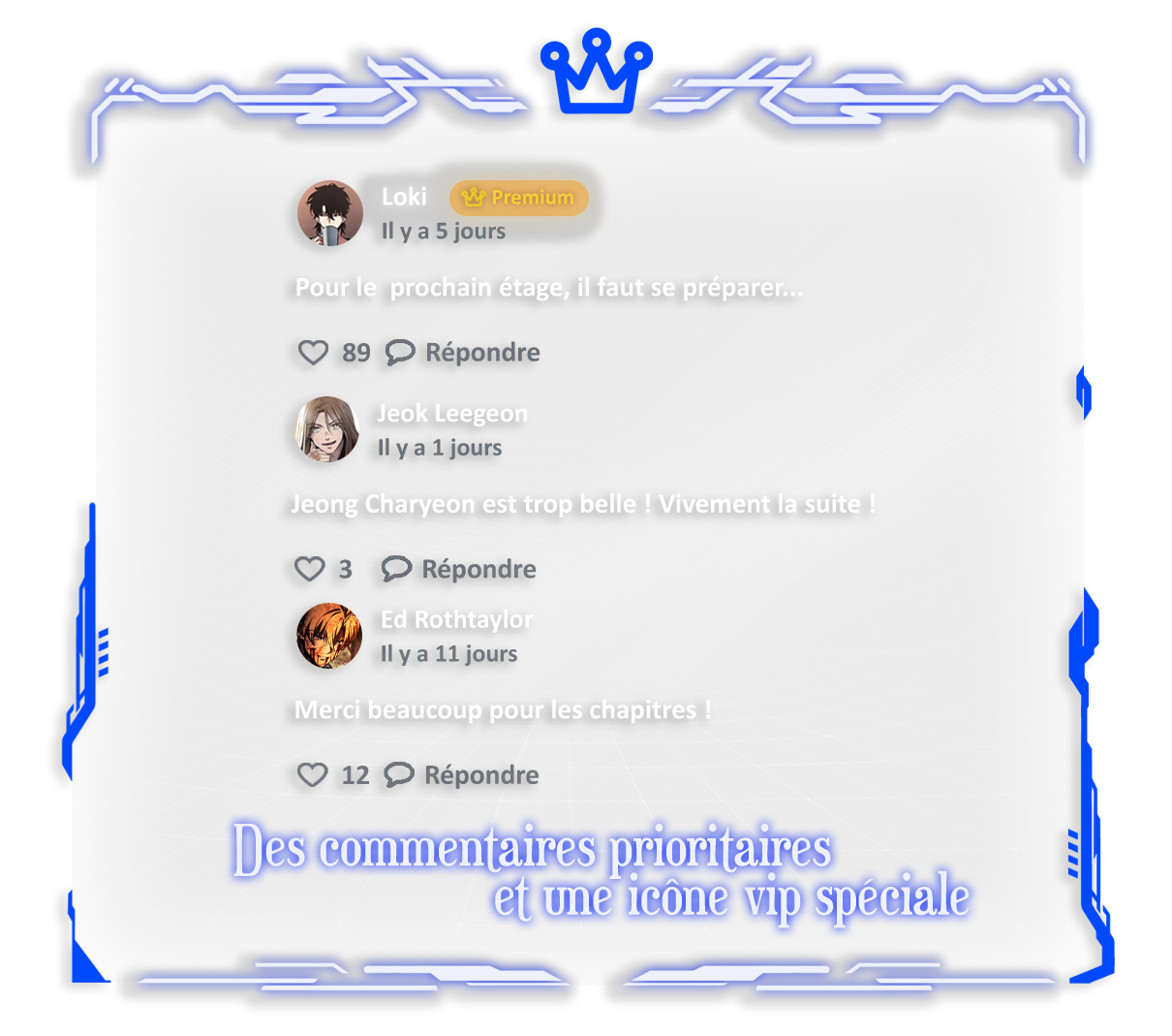 Commentaires Prioritaires